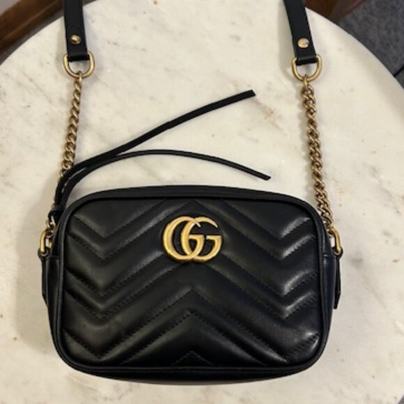 GG Marmont Mini Camera Bag - Picture 1 of 16